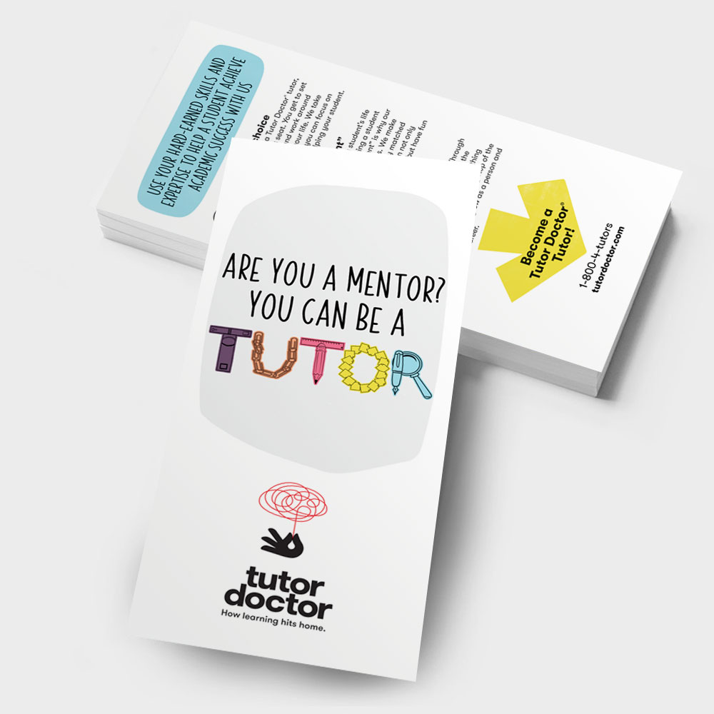 Recruitment Rack Cards – Tutor Doctor Store